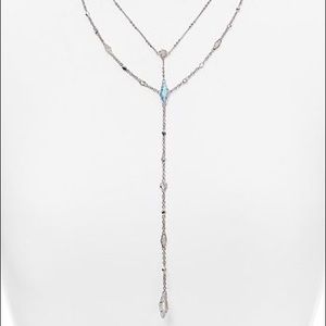Kendra Scott Krista Lariat Silver